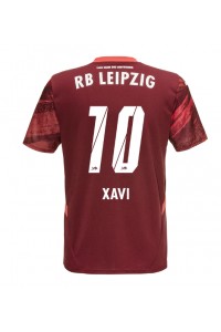 RB Leipzig Xavi Simons #10 Voetbaltruitje Uit tenue 2024-25 Korte Mouw